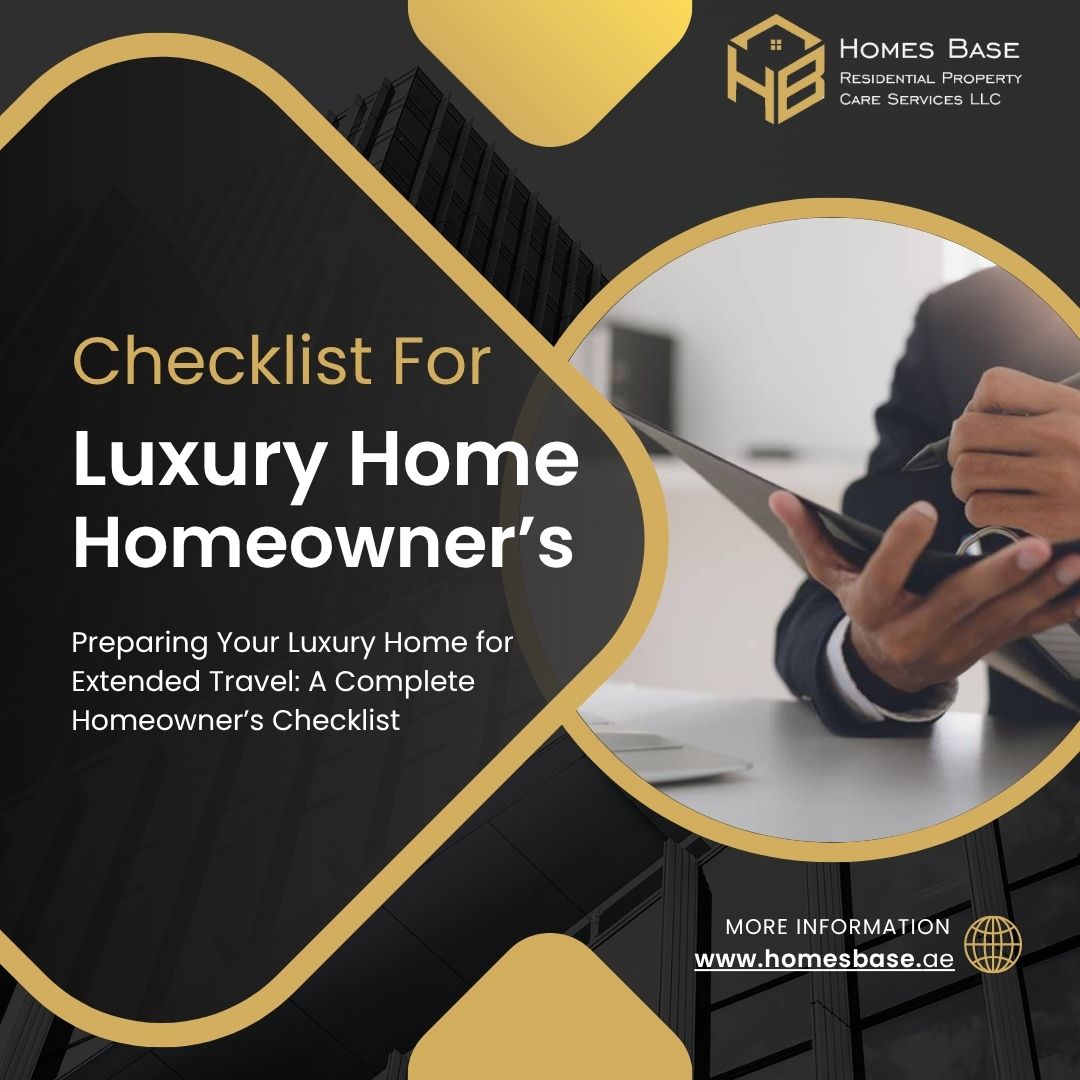 A Complete Homeowner’s Checklist